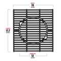 Monument Multifunction Cast Iron Grill Grate (A104)