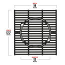 Monument Multifunction Cast Iron Grill Grate (A104)