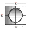 Monument Cast Iron Grill Grate (A106)