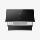 ROBAM R-Max 30-Inch 850 CFM Wall Mount Range Hood in Black Tempered Glass + Wash-Free Baffle Filter (A6720)