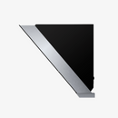 ROBAM R-MAX 36-Inch 1200 CFM Dual Mount Range Hood in Black Tempered Glass (A678S)
