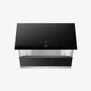 ROBAM R-MAX 36-Inch 1200 CFM Dual Mount Range Hood in Black Tempered Glass (A678S)