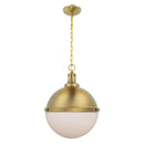 Parrot Uncle Aaron 12-Inch 2-Light Gold Dimmable Island Pendant Light (AA401G)