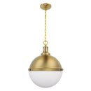 Parrot Uncle Aaron 12-Inch 2-Light Gold Dimmable Island Pendant Light (AA401G)