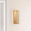 Parrot Uncle Adelman Gold 1-Light Decorative Dimmable Wall Sconce (AD801G)