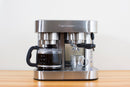 Espressione Stainless Steel Combination Espresso Machine & 10 Cup Drip Coffee Maker (EM-1040-I)