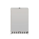 TrueFlame 24-Inch 6.6 Cu. Ft. Deluxe Outdoor Rated No Tap Kegerator in Stainless Steel  (AMD-RFR-24DK)
