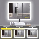 Parrot Uncle SmartGlow Dimmable LED Frameless Anti-Fog Bathroom Vanity Mirror