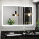 Parrot Uncle SmartGlow Dimmable LED Frameless Anti-Fog Bathroom Vanity Mirror