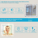 Parrot Uncle GlareGuard Anti-Fog Bathroom Led Mirror Backlit Illuminated Mirror Touch Switch Dimmable