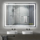 Parrot Uncle GlareGuard Anti-Fog Bathroom Led Mirror Backlit Illuminated Mirror Touch Switch Dimmable