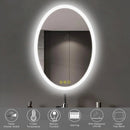 Parrot Uncle Lumina Mirror in Oval Frameless with LED Anti-Fog Dimmable Bathroom Vanity Mirror