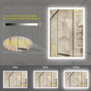 Parrot Uncle SmartGlow Dimmable LED Frameless Anti-Fog Bathroom Vanity Mirror