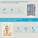 Parrot Uncle SmartGlow Dimmable LED Frameless Anti-Fog Bathroom Vanity Mirror