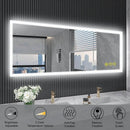Parrot Uncle SmartGlow Dimmable LED Frameless Anti-Fog Bathroom Vanity Mirror