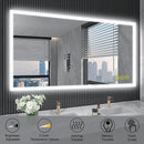 Parrot Uncle SmartGlow Dimmable LED Frameless Anti-Fog Bathroom Vanity Mirror