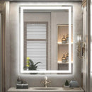 Parrot Uncle GlareGuard Rectangular Anti-Fog Dimmable Backlit LED Bathroom Vanity Mirror
