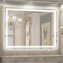 Parrot Uncle GlareGuard Rectangular Anti-Fog Dimmable Backlit LED Bathroom Vanity Mirror