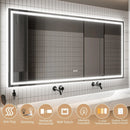 Parrot Uncle GlareGuard Anti-Fog Bathroom Dimmable Led Mirror Backlit Illuminated Mirror Touch Switch