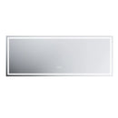 Parrot Uncle GlareGuard Anti-Fog Bathroom Dimmable Led Mirror Backlit Illuminated Mirror Touch Switch