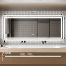 Parrot Uncle GlareGuard Anti-Fog Bathroom Dimmable Led Mirror Backlit Illuminated Mirror Touch Switch