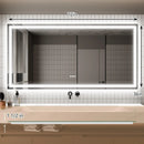 Parrot Uncle GlareGuard Anti-Fog Bathroom Dimmable Led Mirror Backlit Illuminated Mirror Touch Switch
