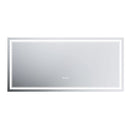 Parrot Uncle GlareGuard Anti-Fog Bathroom Dimmable Led Mirror Backlit Illuminated Mirror Touch Switch