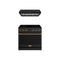 Thor Kitchen 2-Piece Appliance Package - 36-Inch Electric Range & Under Cabinet Hood in Black with Bronze Trim