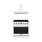 Thor Kitchen 2-Piece Appliance Package - 36-Inch Electric Range & Wall Mount Hood in White