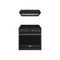 Thor Kitchen 2-Piece Appliance Package - 36-Inch Natural Gas Range & Under Cabinet Hood in Black with Bronze Trim