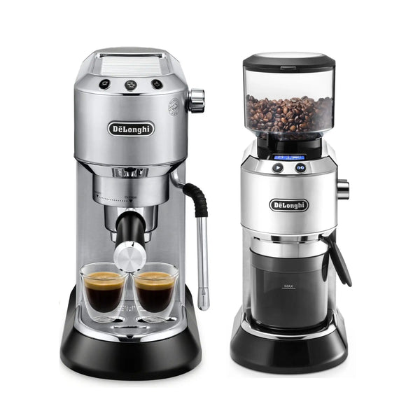 De'Longhi Dedica Arte 15 Bar Pump Espresso Machine and Grinder