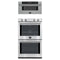 Forno 2-Piece Appliance Package - 30-Inch Vomero Double Wall Oven & 30-Inch Microwave Drawer in Stainless Steel
