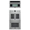 Forno 2-Piece Appliance Package - 30-Inch Asti French Door Double Electric Wall Oven & 30-Inch Microwave Oven in Stainless Steel