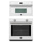 Forno 2-Piece Appliance Package - 30-Inch Vomero Wall Oven & 30-Inch Microwave Oven in White with Stainless Steel Trim
