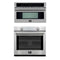 Forno 2-Piece Appliance Package - 30-Inch Vomero Wall Oven & 30-Inch Microwave Oven in Stainless Steel