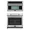 Forno 2-Piece Appliance Package - 30-Inch Vomero Wall Oven & 30-Inch Microwave Oven in Stainless Steel