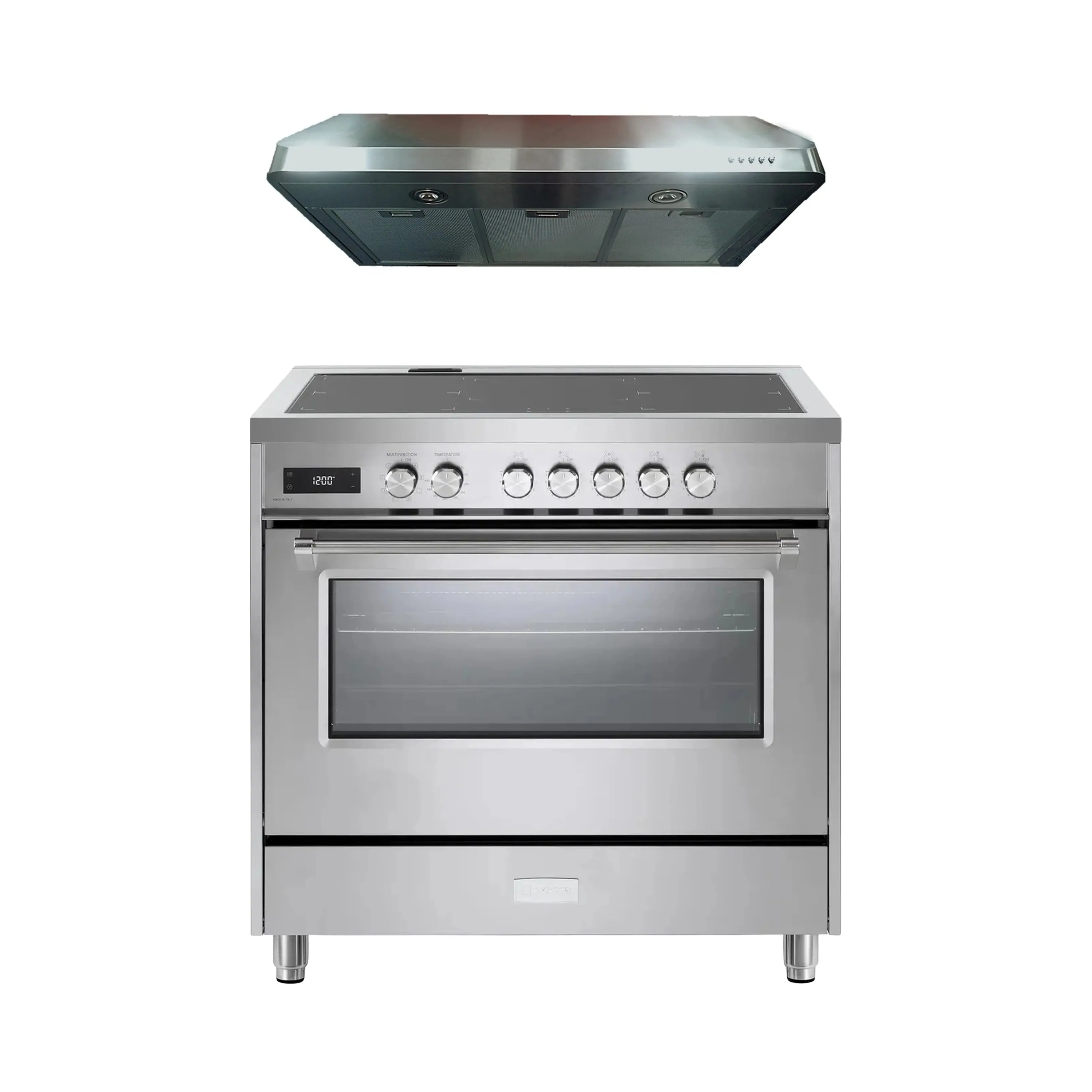 Verona 2-Piece Appliance Package - 36-Inch Induction Range with 5 Elem