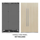 ZLINE 48-Inch Column 16.7 Cu. Ft. Refrigerator and 8.6 Cu. Ft. Freezer in Panel Ready