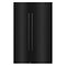 ZLINE 54-Inch Column 16.7 Cu. Ft. Refrigerator and 12.4 Cu. Ft. Freezer in Black Stainless Steel