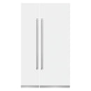 ZLINE 48-Inch Column 16.7 Cu. Ft. Refrigerator and 8.6 Cu. Ft. Freezer in White Matte
