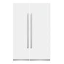 ZLINE 54-Inch Column 16.7 Cu. Ft. Refrigerator and 12.4 Cu. Ft. Freezer in White