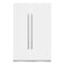 ZLINE 54-Inch Column 16.7 Cu. Ft. Refrigerator and 12.4 Cu. Ft. Freezer in White
