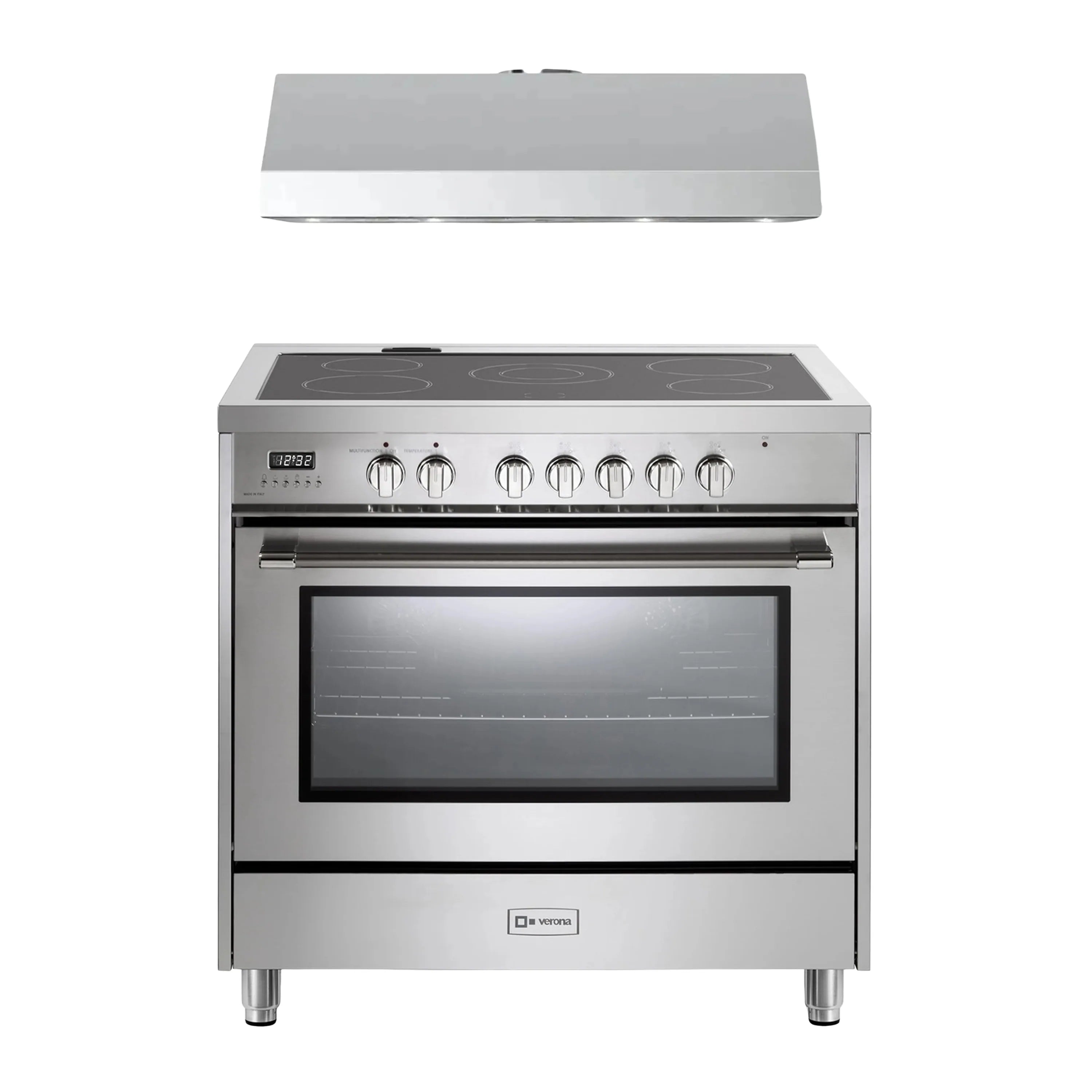 Verona 2-Piece Appliance Package - 36-Inch Electric Range with 5 Radia