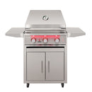 TrueFlame 25-Inch 3 Burners Natural Gas Freestanding Grill in Stainless Steel (AP2-TF25-NG)