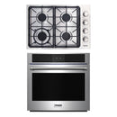 Thor Kitchen 2-Piece Pro Appliance Package - 30-Inch Gas Cooktop & Electric Wall Oven in Stainless Steel