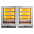 Thor Kitchen 2-Piece Appliance Package - 24-Inch Wine Cooler in Stainless Steel