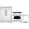 Forno 3-Piece Appliance Package - 36-Inch Antico Dual Fuel Range, 60-Inch Refrigerator, Dishwasher in White with Antique Brass Trim