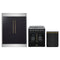 Forno 3-Piece Appliance Package - 30-Inch Galiano French Door Electric Range, 60-Inch Refrigerator, and Dishwasher in Black with Antique Brass Trim