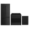 Thor Kitchen 3-Piece Appliance Package - 36-Inch Propane Gas Range, 30-Inch Refrigerator, & 24-Inch Dishwasher in Black