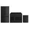 Thor Kitchen 3-Piece Appliance Package - 48-Inch Propane Gas Range, Counter-Depth Refrigerator, & Dishwasher in Black